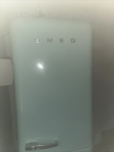 Smeg fridge light blue - fridge,